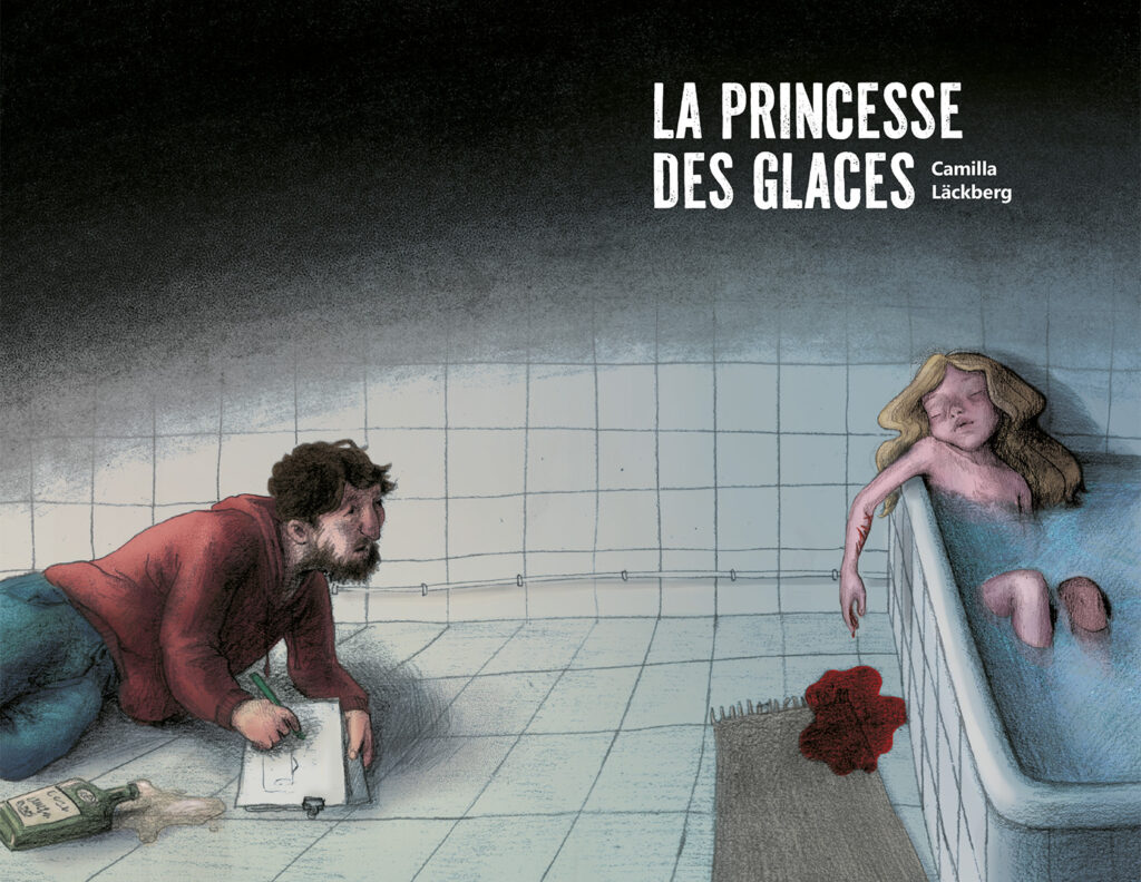 La Princesse des Glaces – Coffret livre audio – Couverture du livret