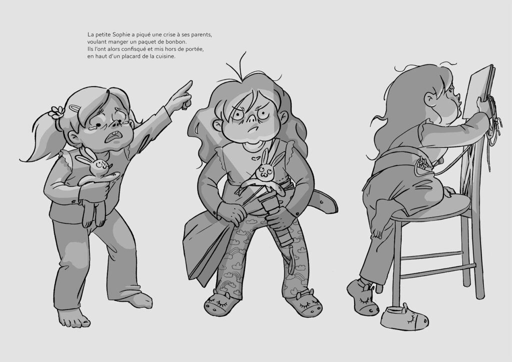 Sophie - concept de personnage