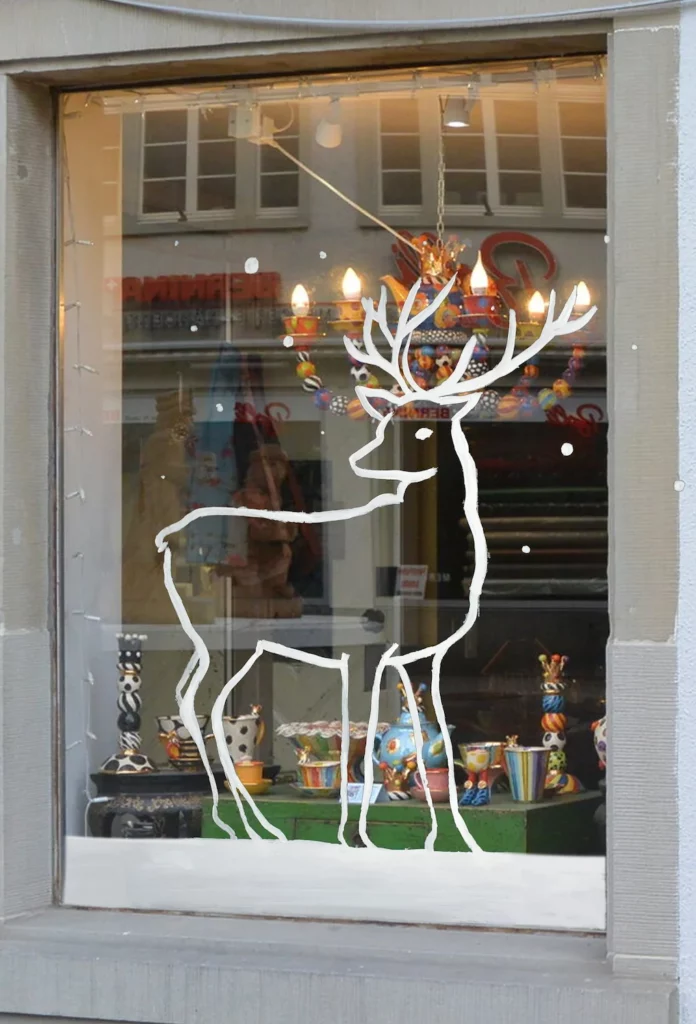 Vitrine ligne claire Cerf