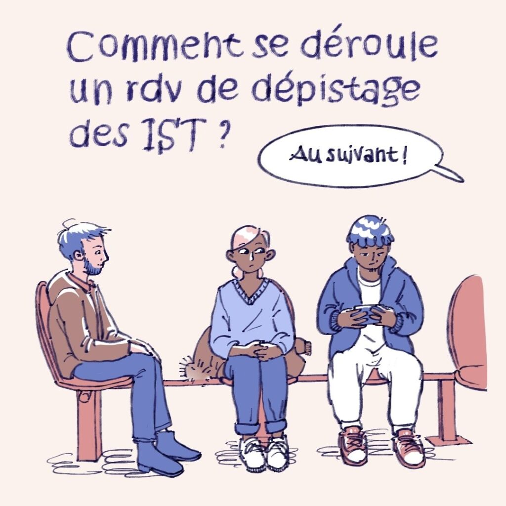Prévention dépistages des ISTs -Illustration carrousel Instagram
