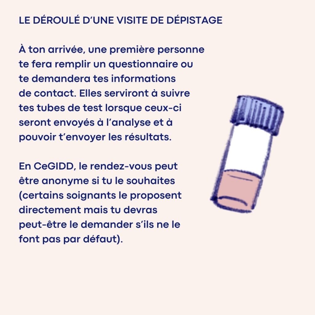 Prévention dépistages des ISTs -Illustration carrousel Instagram