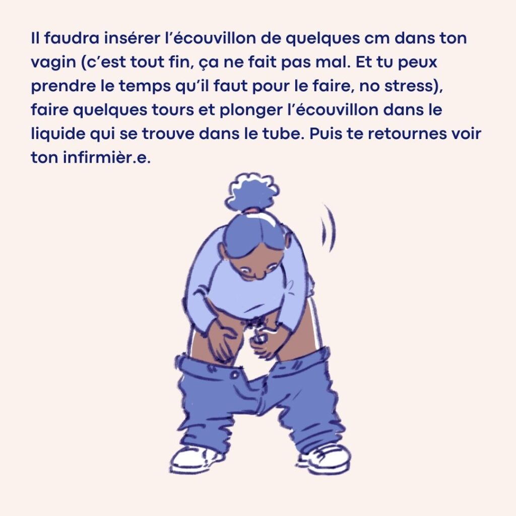 Prévention dépistages des ISTs -Illustration carrousel Instagram