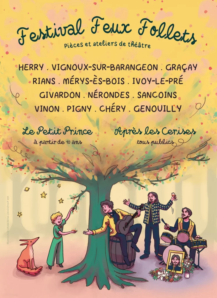 Festival Feux Follets 2025 - Affiche