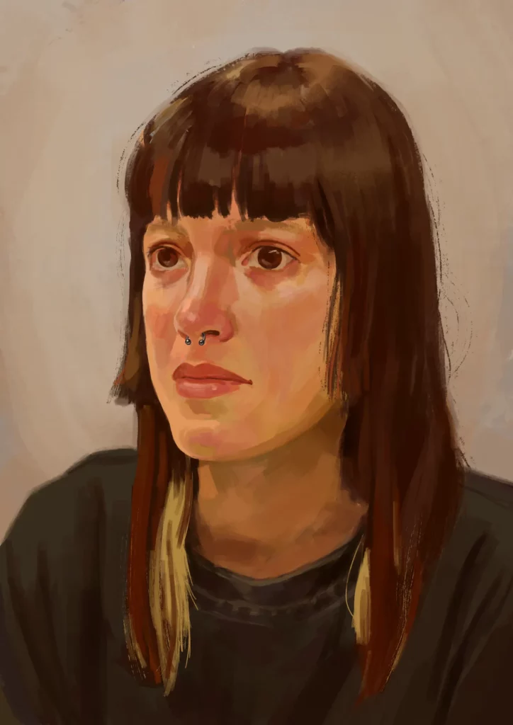 Portrait Roxane_numérique